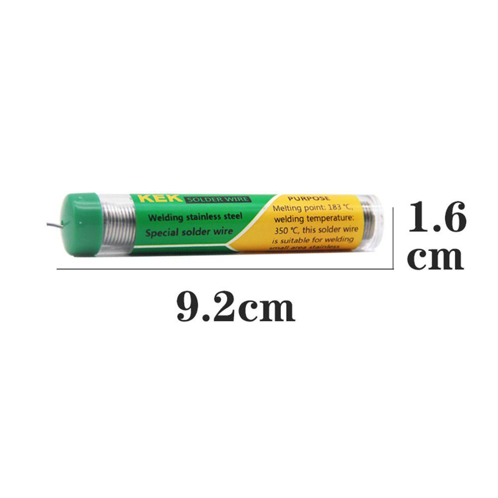 ZAIJIE24 Set 2 Dây Chì Ống Thiếc 1.0mm 63 / 37 300cm