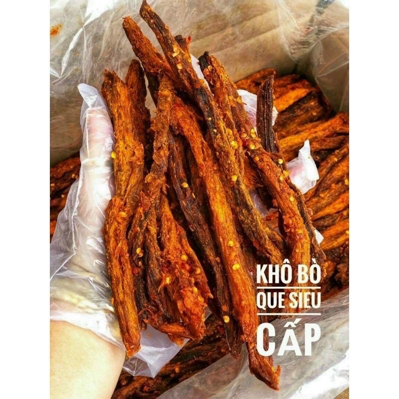 Khô Bò Que Loại 1 Pet 250g