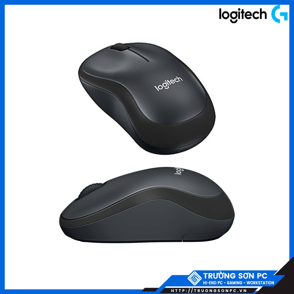 Chuột Không Dây LOGITECH M220 Không Tiếng Động - Có Công Tắc On/Off Độ Nhạy Cao | Bảo Hành 12 Tháng