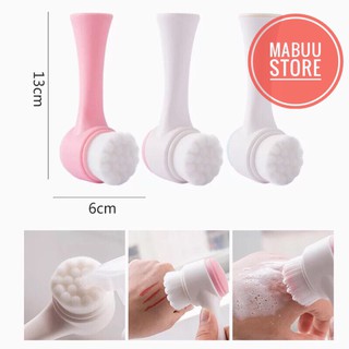 Cọ rửa mặt 2 đầu cao cấp HOT 2019