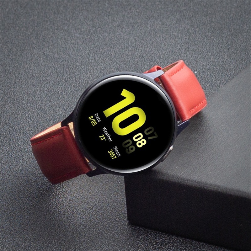 Dây da đồng hồ da nam nữ dây đồng hồ 12mm 14mm 16mm 17mm 18mm 19mm 20mm cho dw daniel wellington casio orient seiko