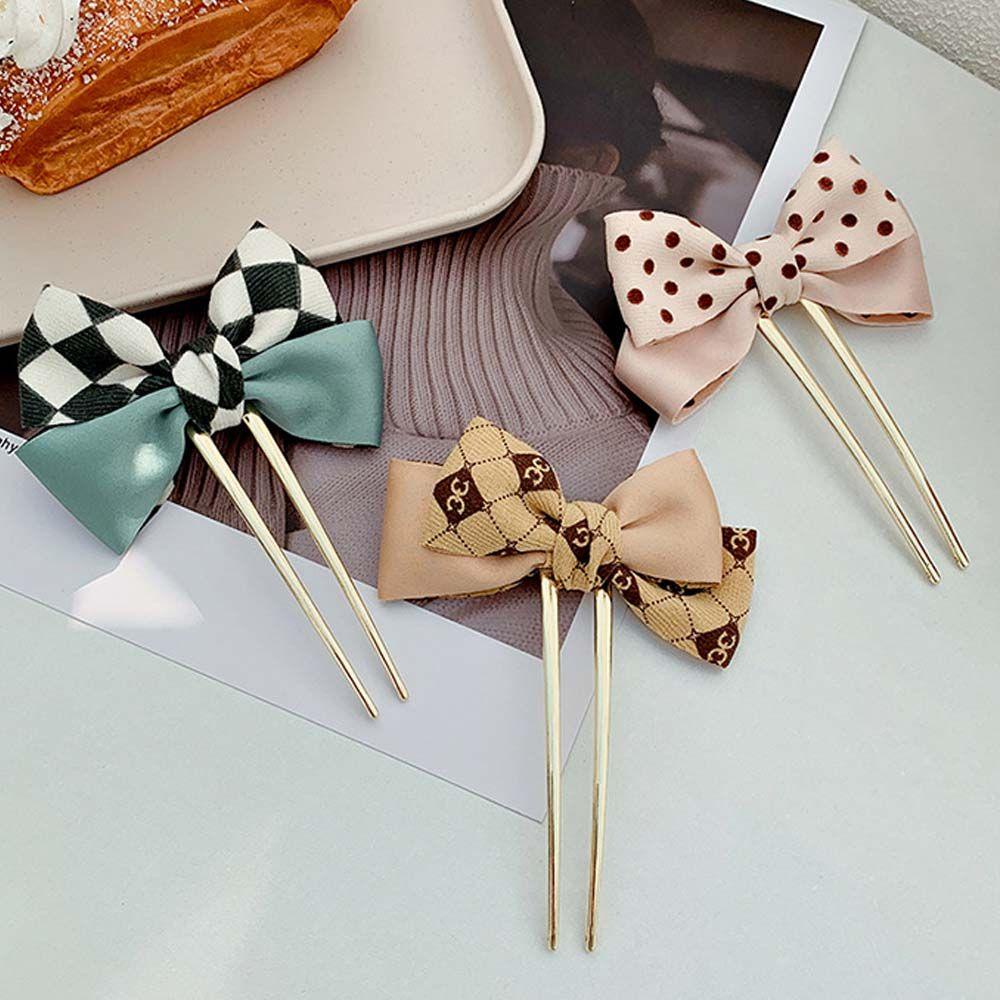 Trâm Cài Tóc Niken Họa Tiết Chấm Bi Dễ Thương Thời Trang Cho Bạn Gái