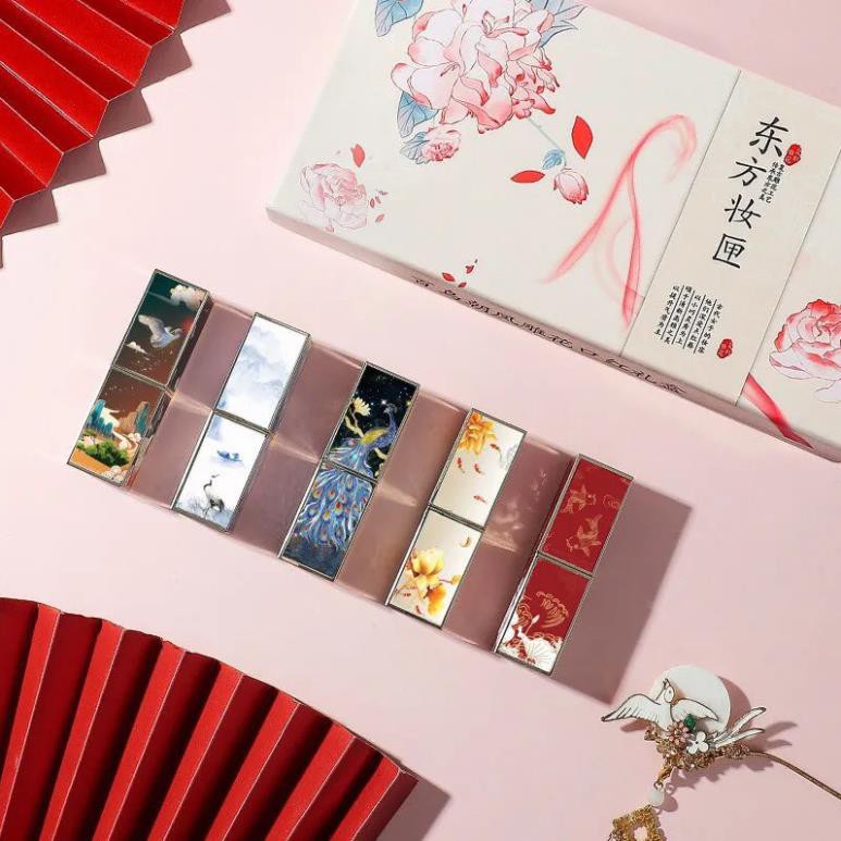 【Hàng Chính Hãng】Set 5 Cây Son Thỏi Màu Lì Siêu Đẹp-Siêu Cá Tính,Không Chì Không Độc Hại-MS014 | BigBuy360 - bigbuy360.vn