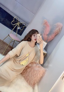 Váy suông hoa quả