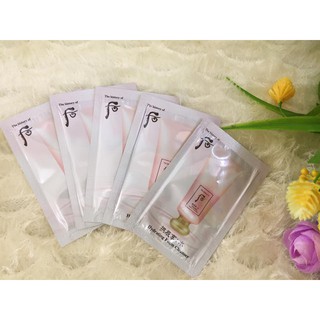 COMBO 5 gói sữa rửa mặt Whoo Hydrating Foam cleanser