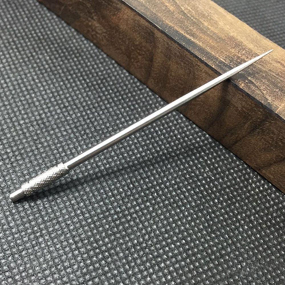 MUVAKO Bộ 1 / 2 Tăm Xỉa Răng Tự Vệ Không Độc Hại Bằng Hợp Kim Titan Chất Lượng Cao