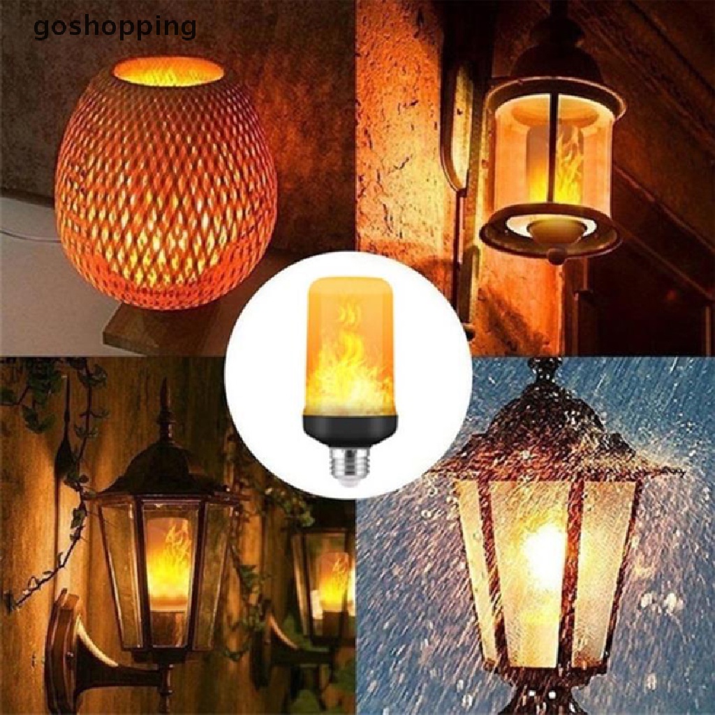 1 Bóng Đèn LED E27 Hiệu Ứng Ánh Lửa Tự Nhiên Dùng Trang Trí