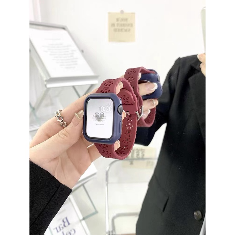 Dây Đeo Silicone Hình Chân Mèo Cho Đồng Hồ Thông Minh Apple Watch 7/6/SE/5/4/3/2/1 38mm 40mm 42mm 44mm 41MM 45MM