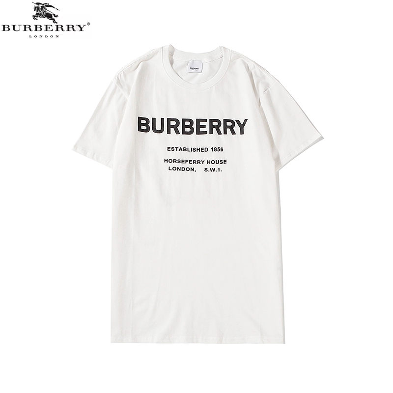 Áo thun ngắn tay in họa tiết gấu Burberry thời trang