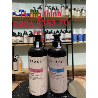Dầu gội xả faraci vitamin e 750ml.