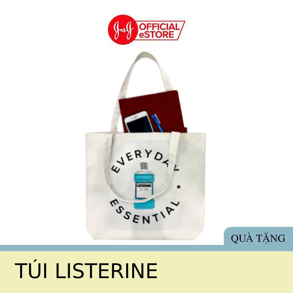 (HÀNG TẶNG KHÔNG BÁN) Túi Vải Tote Đeo Vai LISTERINE (New) 200098950 | WebRaoVat - webraovat.net.vn