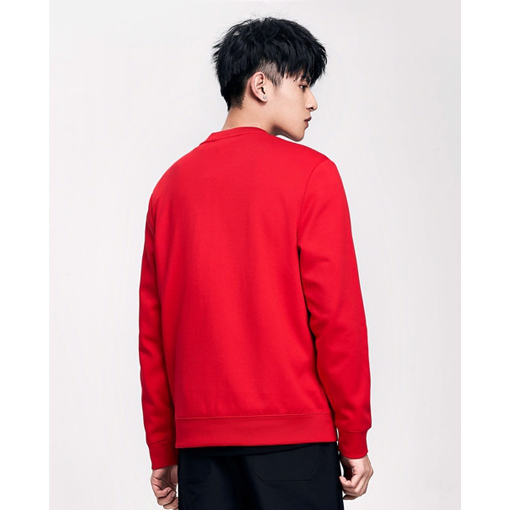 Áo sweater đỏ unisex - áo sweaters đỏ chất nỉ đẹp cực - sweatshirt red