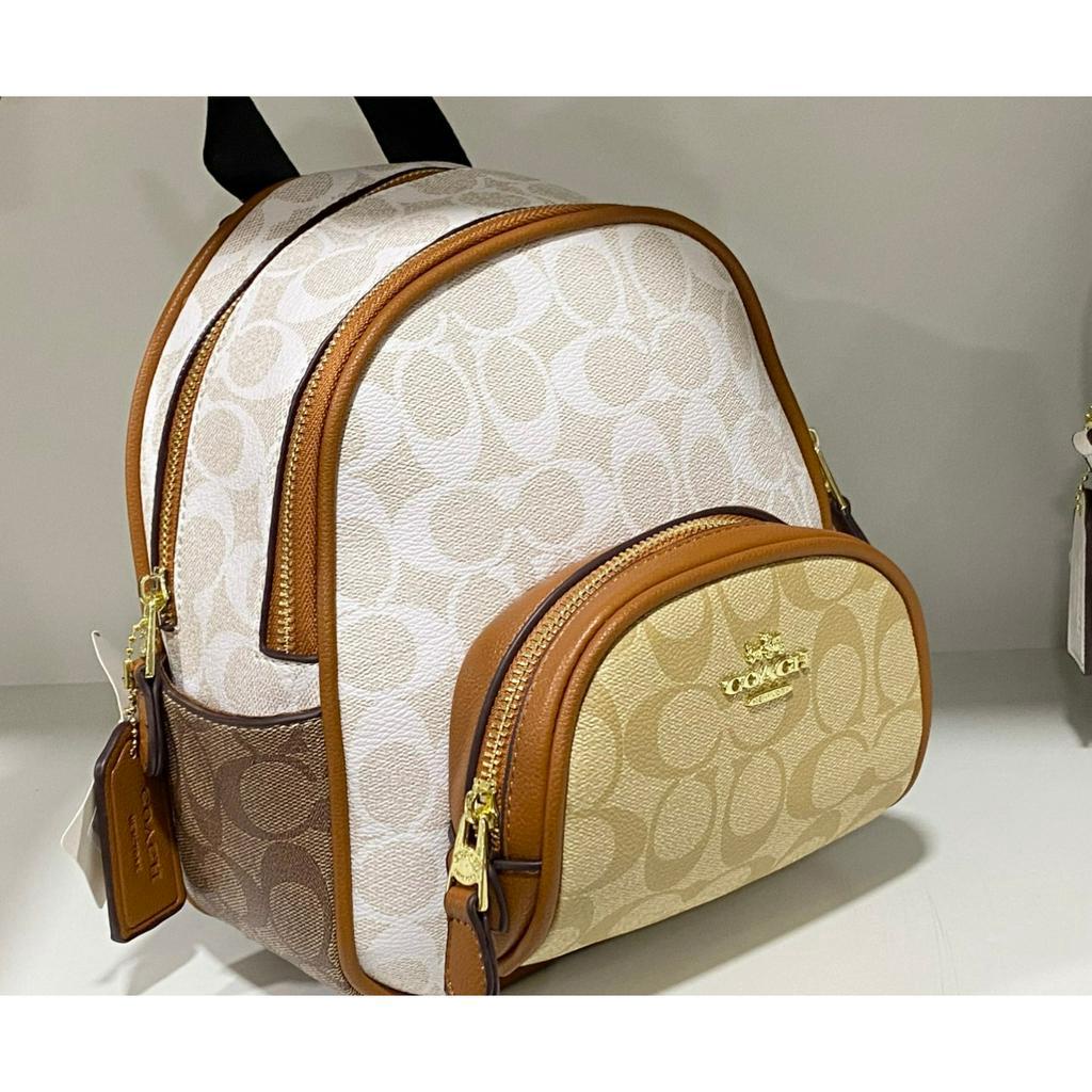 Balo nữ nhỏ coach da dày xịn size trung