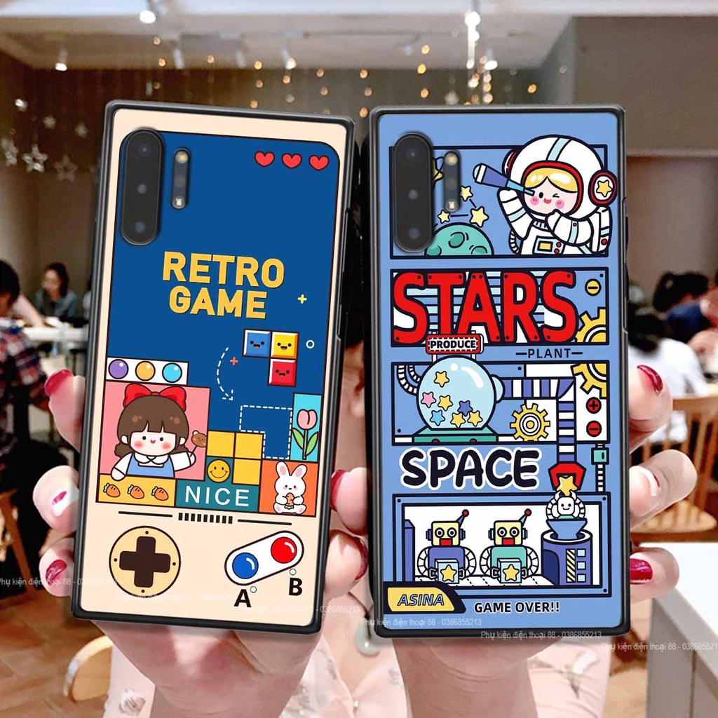 Ốp lưng Samsung Note 10 / Note 10 Plus hình phi hành gia, roro jump, điện tử dễ thương - Giá rẻ tốt nhất