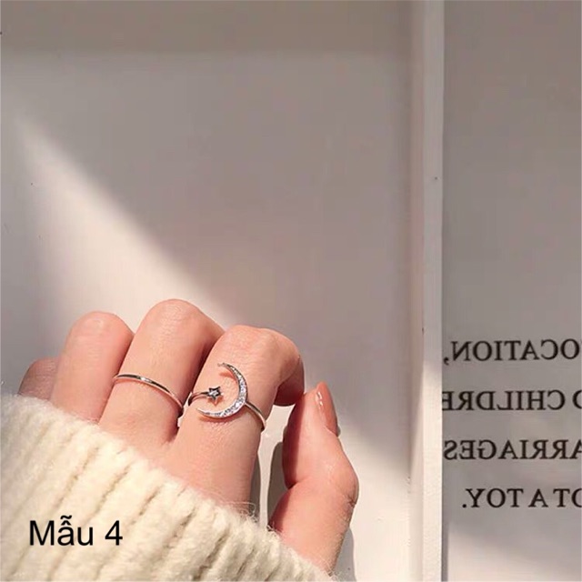 Freesize vừa tay nhỏ 16,17mm - Nhẫn nữ kiểu hàn quốc