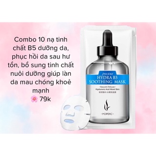 COMBO 10 NẠ SERUM CĂNG BÓNG DA