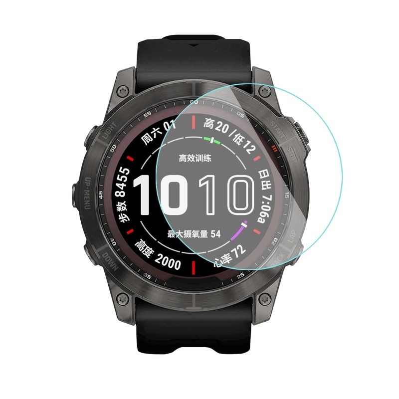 Kính Cường Lực 9H Bảo Vệ Màn Hình Chống Dấu Vân Tay Cho Đồng Hồ Garmin Fenix7 7S 7X