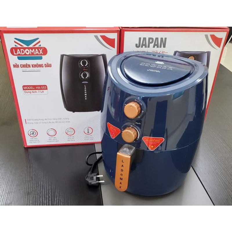 Nồi chiên 7 lit ladomax,