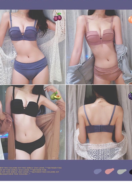 Áo Lót Đúc Quả Vuông Nâng Ngực Cực Đẹp 971