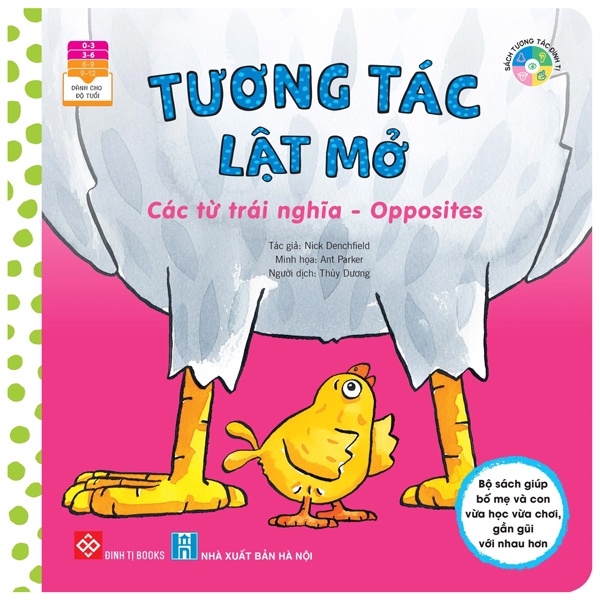 Sách - Tương Tác Lật Mở - Các Từ Trái Nghĩa - Opposites