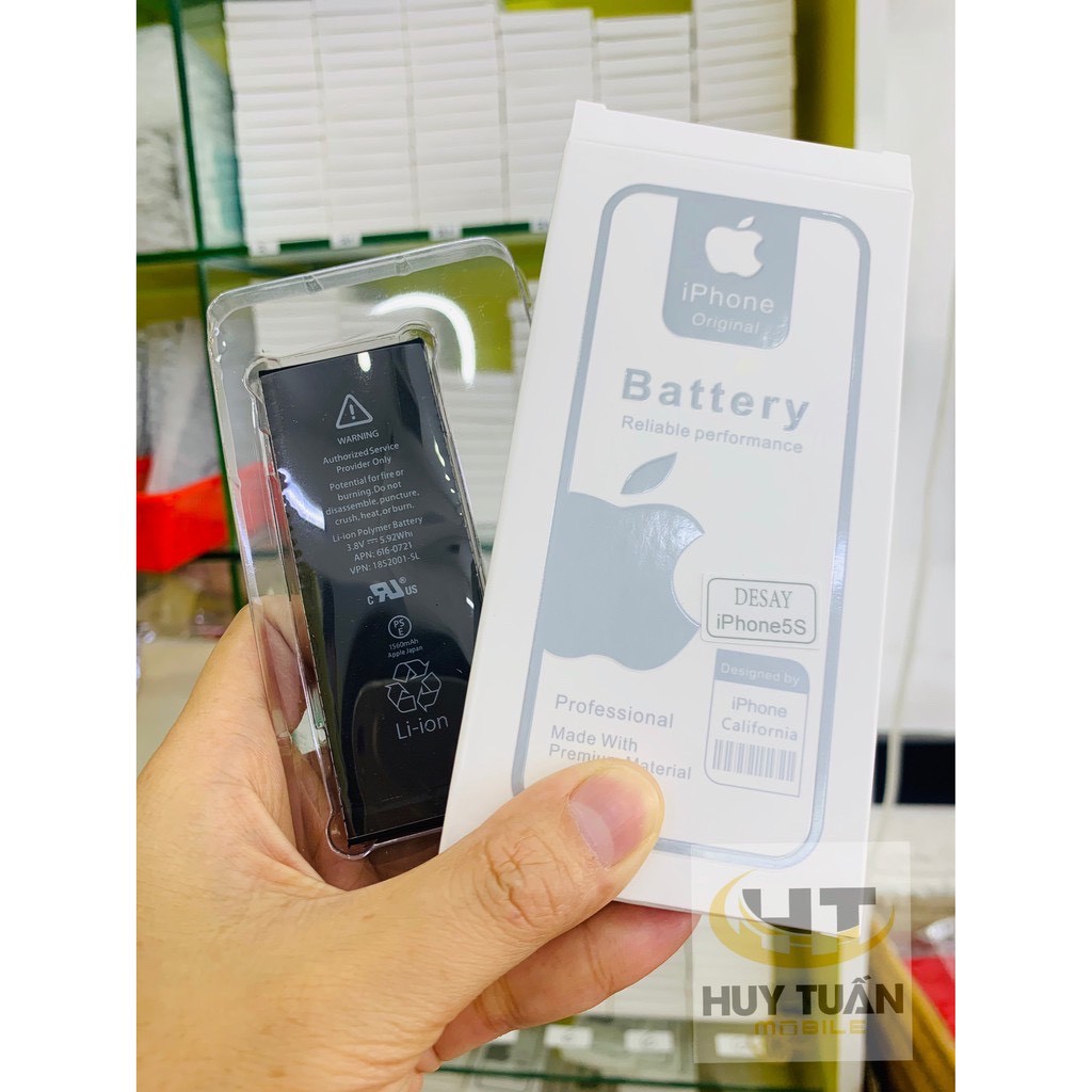 [BẢO HÀNH 2 NĂM]PIN IPHONE 5S/6/6S/6+/6S+/7/7+/8/8+/X CHUẨN ZIN THAY MÁY , CAM KẾT ĐÚNG DUNG LƯỢNG PIN 5.0