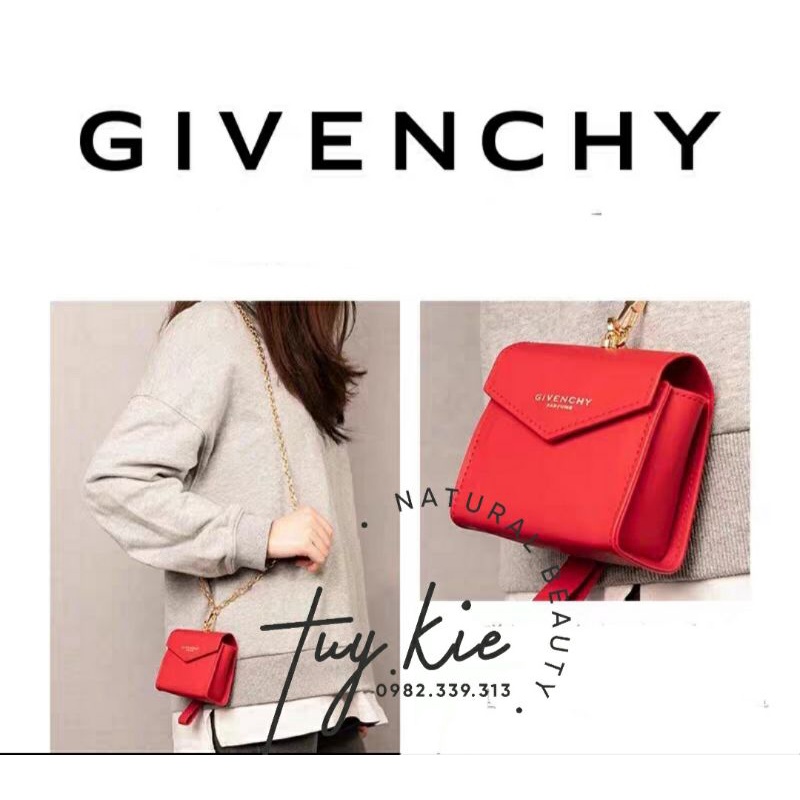 [ Gift Hãng 100% ] Túi Đeo Chéo Gìvanchee Red Pouch 2021