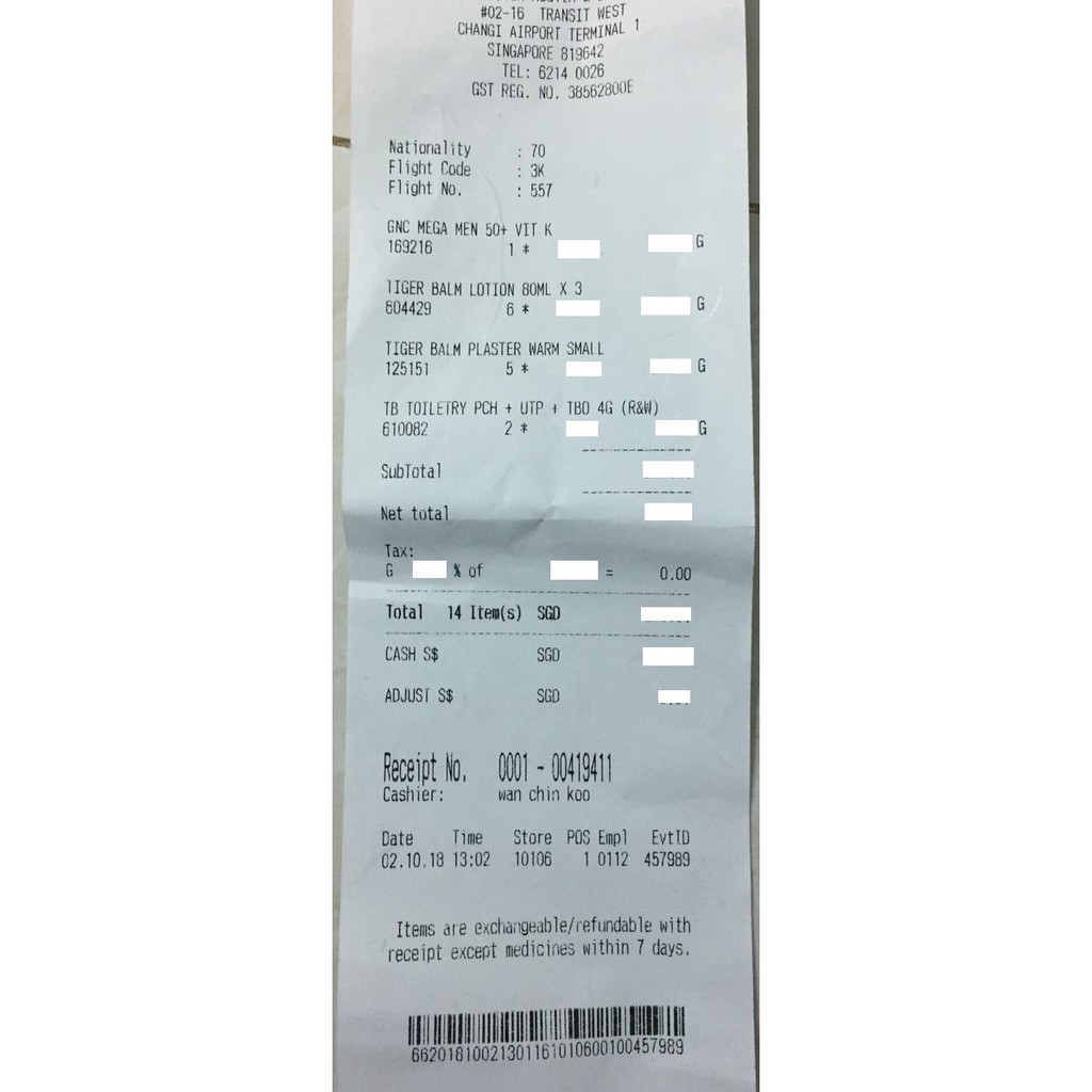 Dầu gió Con Ó Singapore Eagle Brand 3ml, 12ml và 24ml