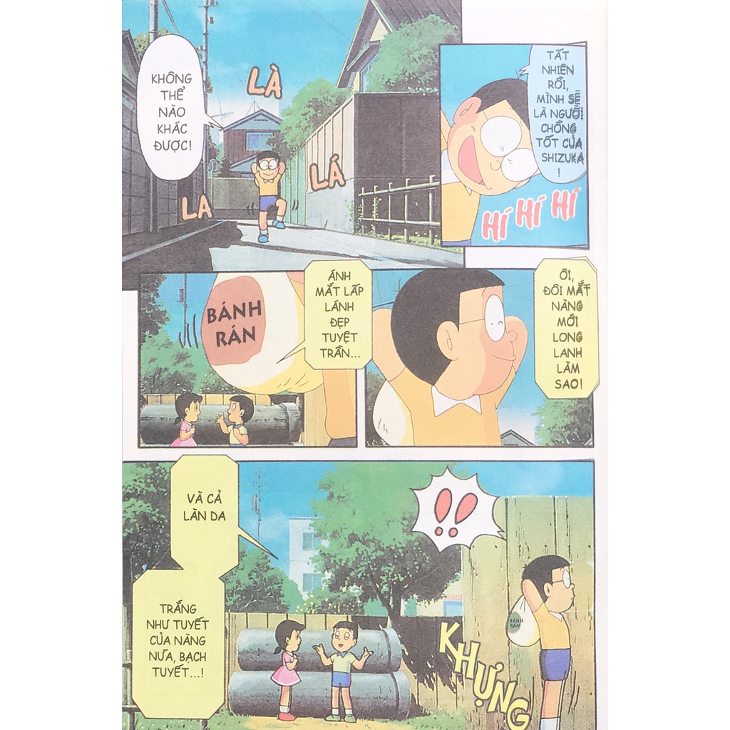Truyện Tranh - Combo 3 cuốn Doraemon Màu: Đêm trước đám cưới nobita, kỉ niệm về bà, Doraemon ra đời