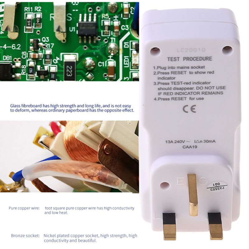 Ổ Cắm Điện UK 13A Đa Năng Tiêu Chuẩn Anh Quốc Phù Hợp Cho Gia Đình