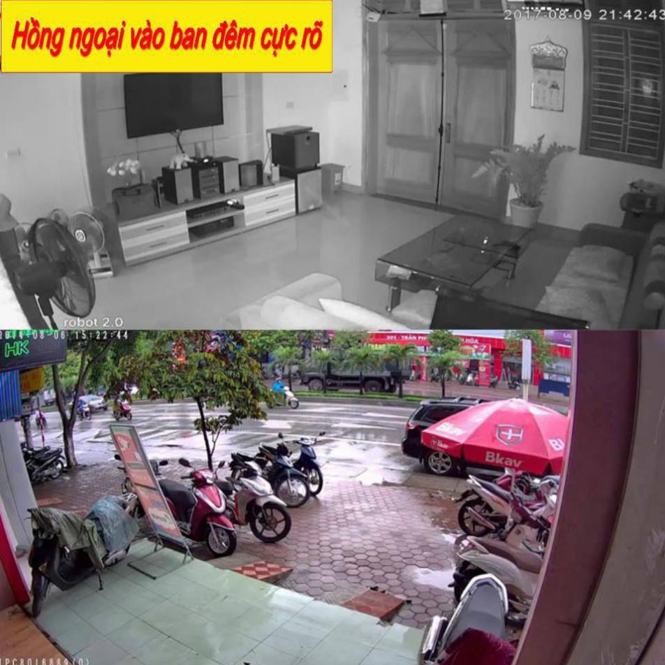 camera wifi Yoosee HD720P, camera wifi 3 anten siêu nét 2020 hỗ trợ thẻ nhớ