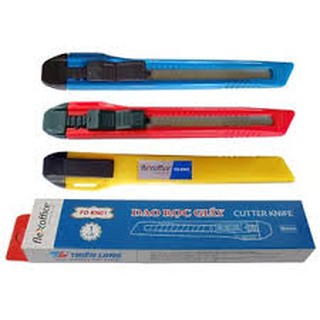 Bộ 2 Cái dao rọc giấy Flexoffice KN01 - Loại dao nhỏ