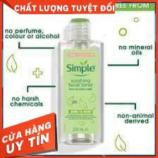[FREESHIP] Nước Hoa Hồng Soothing Facial Toner Simple cân bằng ẩm cho da 200ml | BigBuy360 - bigbuy360.vn