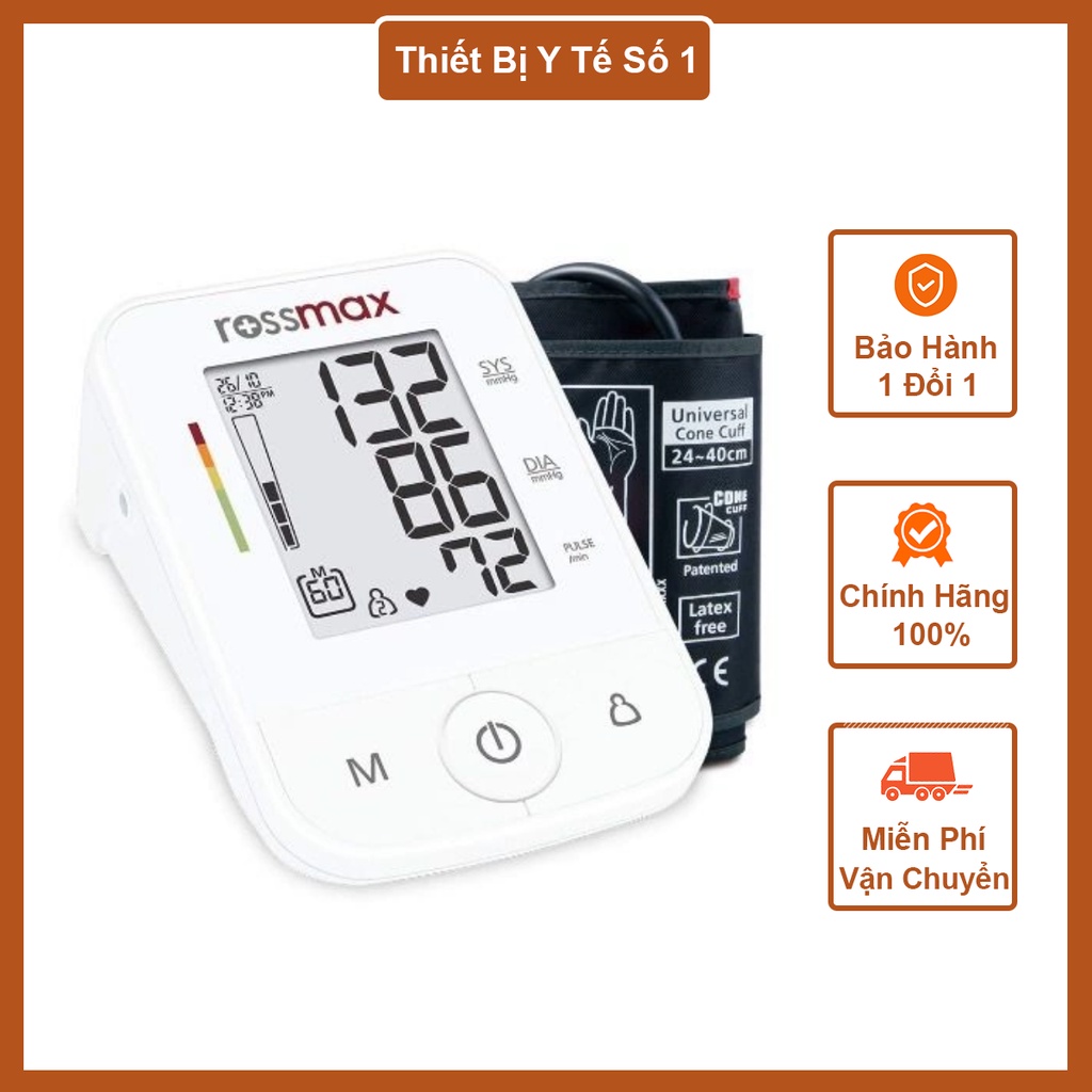 Máy đo huyết áp bắp tay Rossmax X3