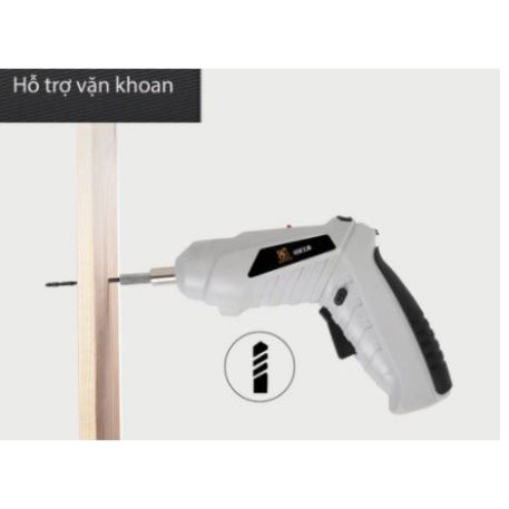 Máy vặn bắt bắn vít cầm tay mini 2 chiều dùng pin sạc Tua vít điện Tuốc nơ điện dùng dây sạc USB máy xoáy ốc, khoan đục