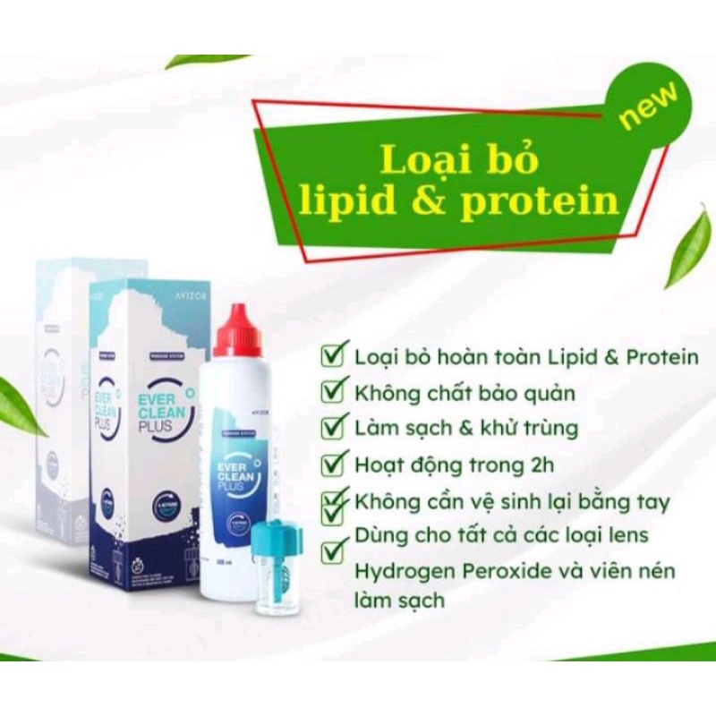 dung dịch khử trùng và duyệt khuẩn cho kính áp tròng chai 225ml
