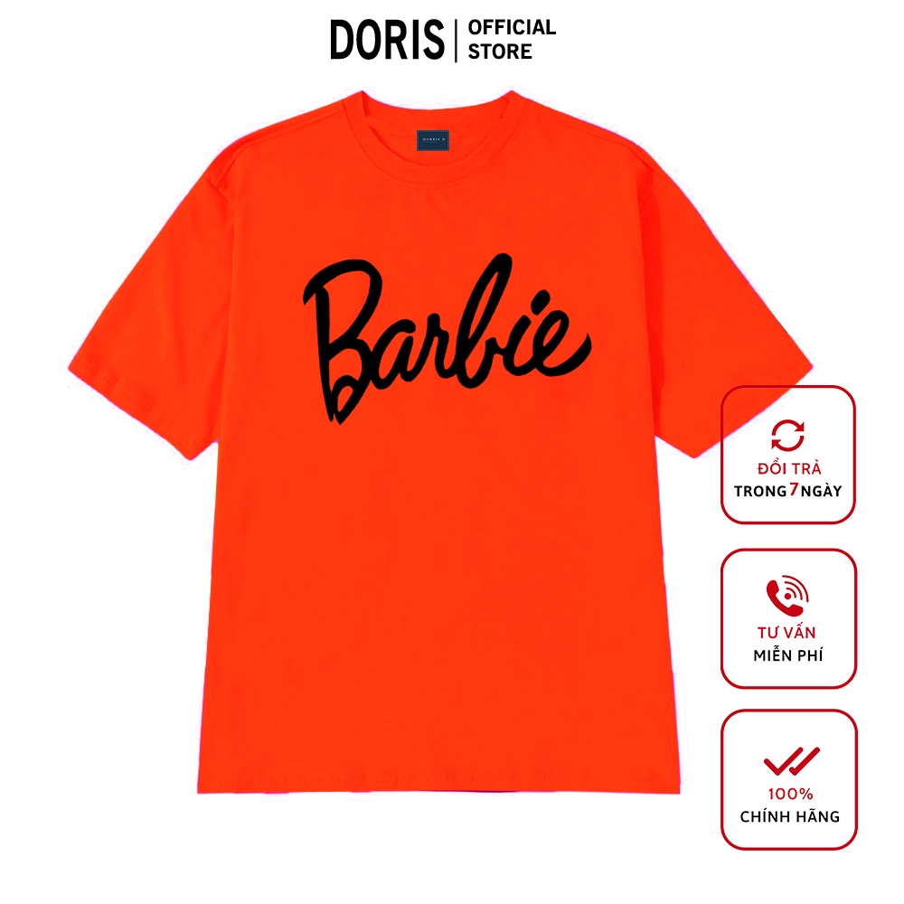 [Mã DORRT8250 giảm 250k] Áo phông BARBIE trẻ trung hiện đại năng động DORRIS N