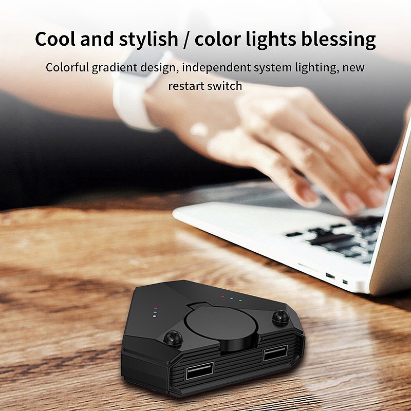 【in stock】Gamepad Keyboard Mouse Converter Mobile Bluetooth 5.0 Game Mouse Adapter Universal For IOS For Android Tablet