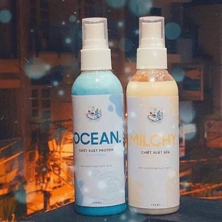 COMBO Milchy-Ocean - xịt dưỡng tóc