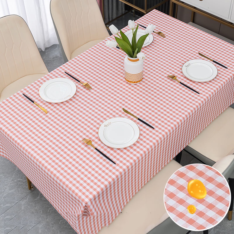 Khăn Trải Bàn Dùng Một Lần Bằng Nhựa Pvc Chống Thấm Nước / Dầu / Bỏng Cao Cấp Tiện Lợi Dễ Sử Dụng