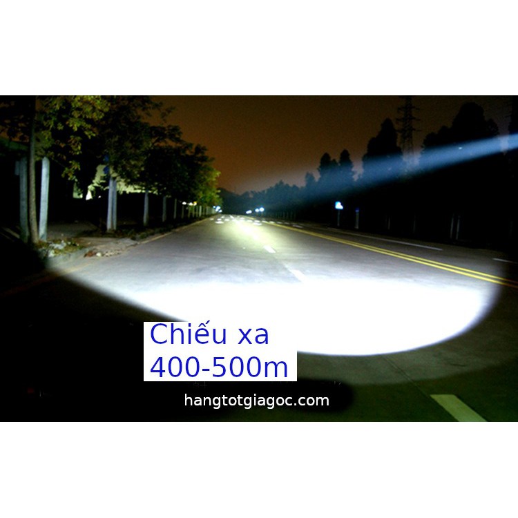 Đèn pin siêu sáng siêu bền Supfire F11-T có thể zoom, hợp kim nhôm –