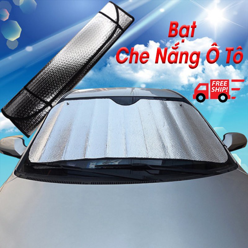 Bạt Che Nắng Ô Tô, Thảm Che Nắng Kính Lái Xe Hơi Ô Tô Chống Tia UV