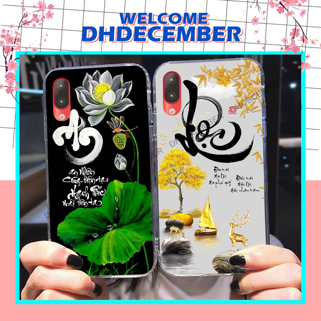 Ốp lưng Vsmart STAR in hình chữ tài chữ lộc, Cha Mẹ, bình an SIÊU ĐẸP