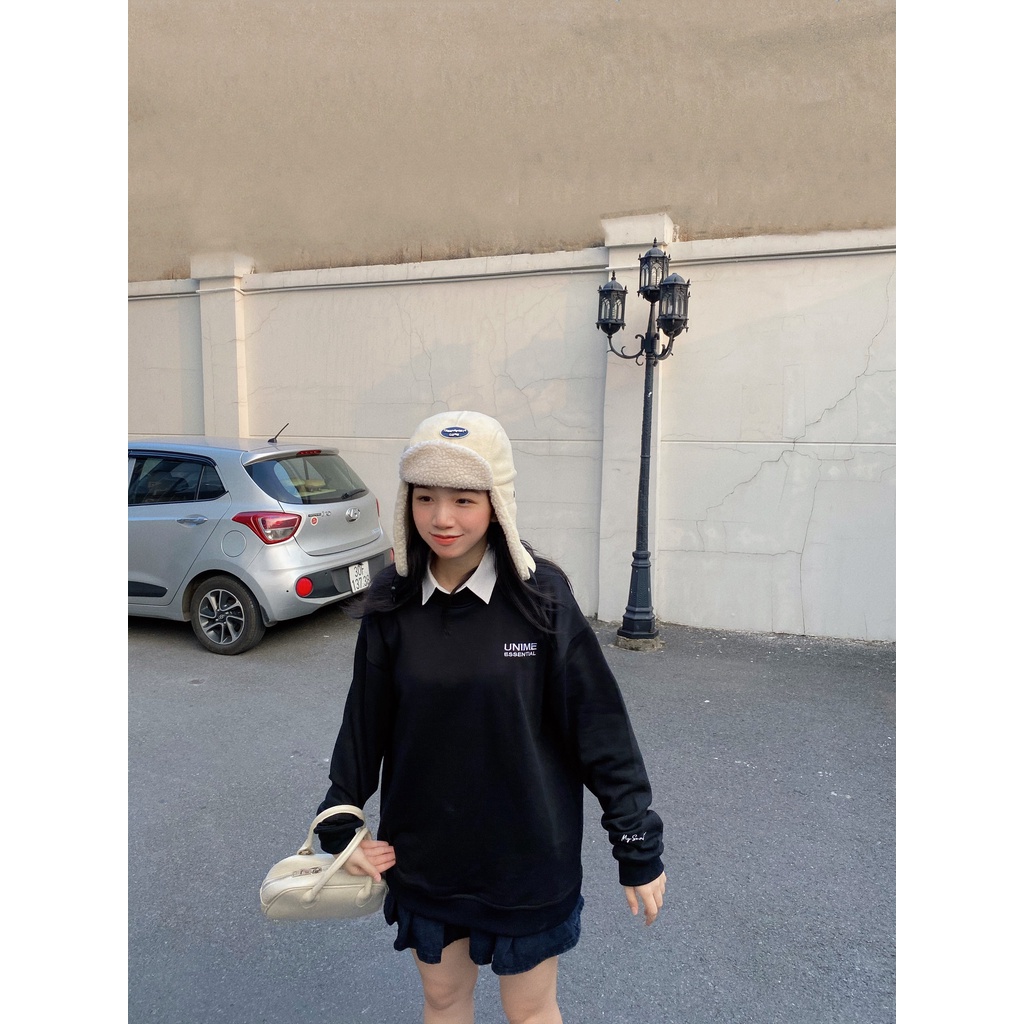 Áo Tay Dài Sweater Unisex My SunShine - Đen