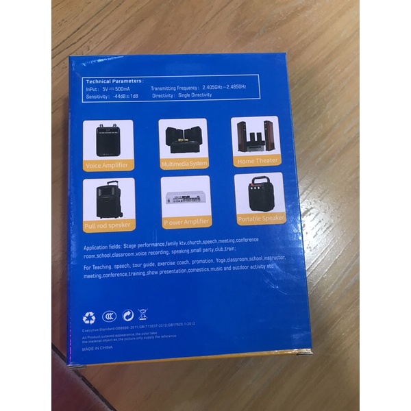 Micro Đeo Tai Không Dây,Hỗ Trợ Dạy Học,Giảng Viên Thuyết Trình,Sử Dụng Cho Các Dòng Loa Trợ Giảng,Loa Kéo,Amply