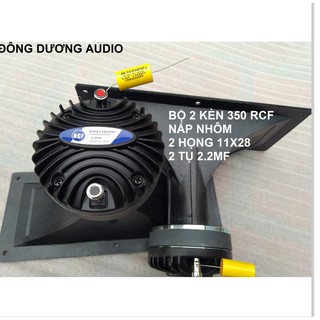 LOA TREBLE RỜI RCF 350 TỪ ĐƠN 90MM - 2 KÈN + 2 HỌNG 11X28 + 2 TỤ 2,2MF