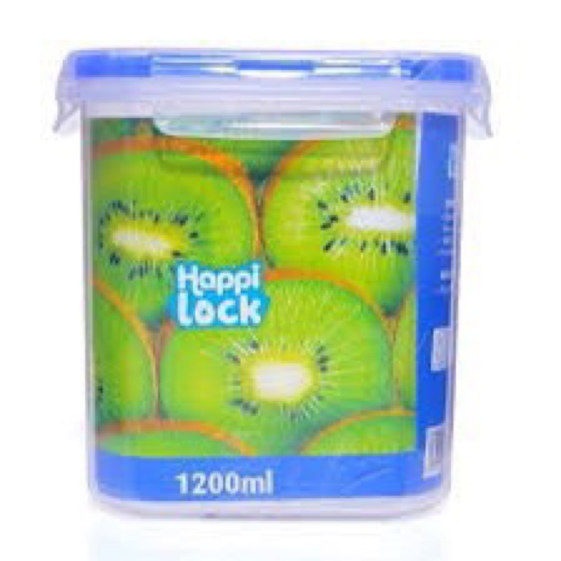 Bộ 2 Hộp Thực Phẩm Happy Lock 1200ml Tân Lập Thành