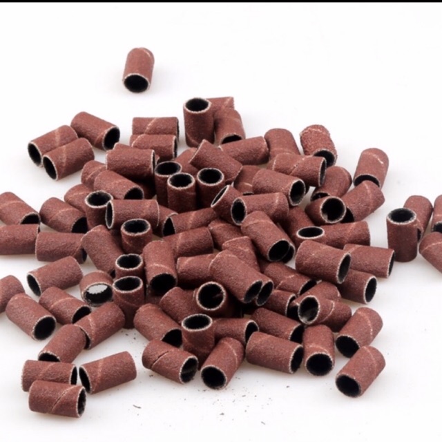 Túi 100 giấy nhám lắp đầu mài