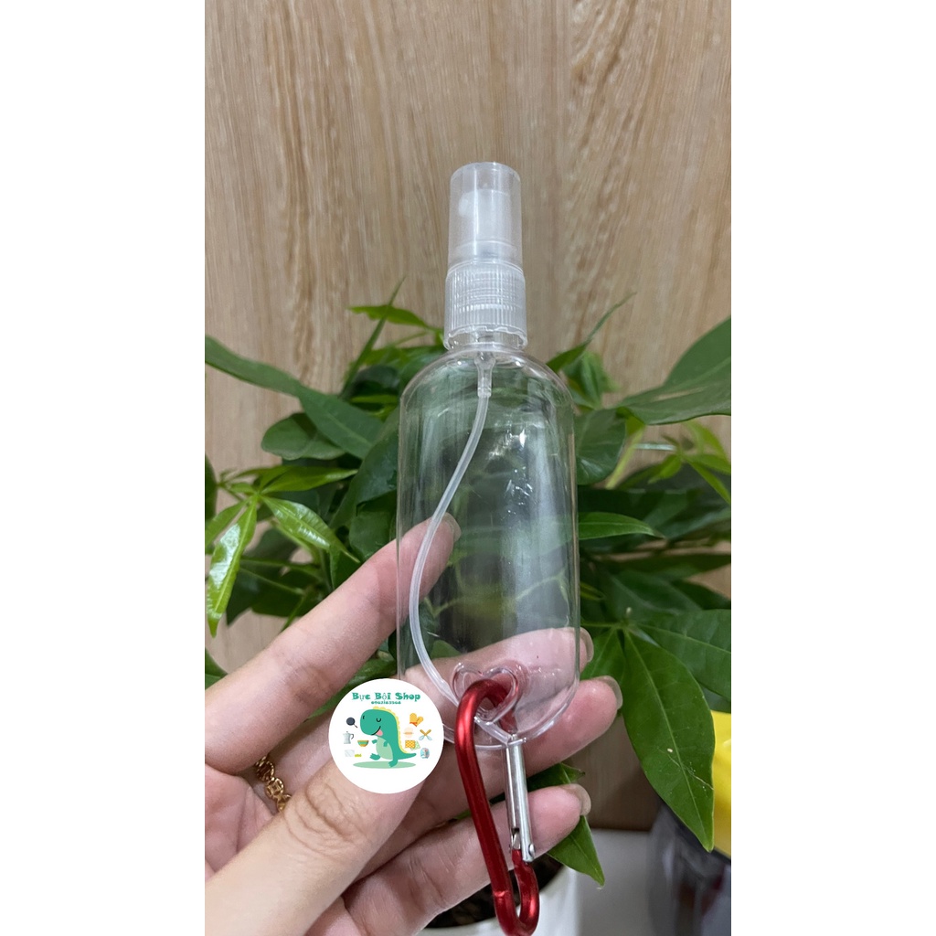 Chai xịt nước rửa tay dạng móc chìa khóa nhỏ gọn 50ml