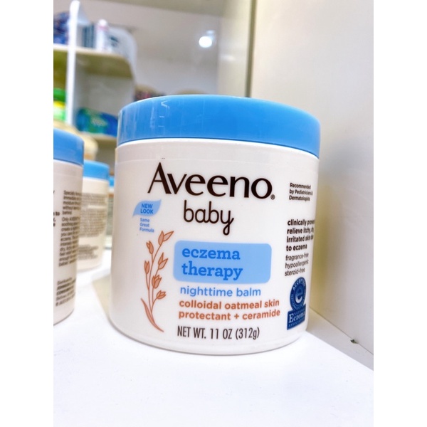 Kem chàm dưỡng ẩm ngày đêm cho bé Aveeno Baby Eczema Therapy Moisturizing Cream