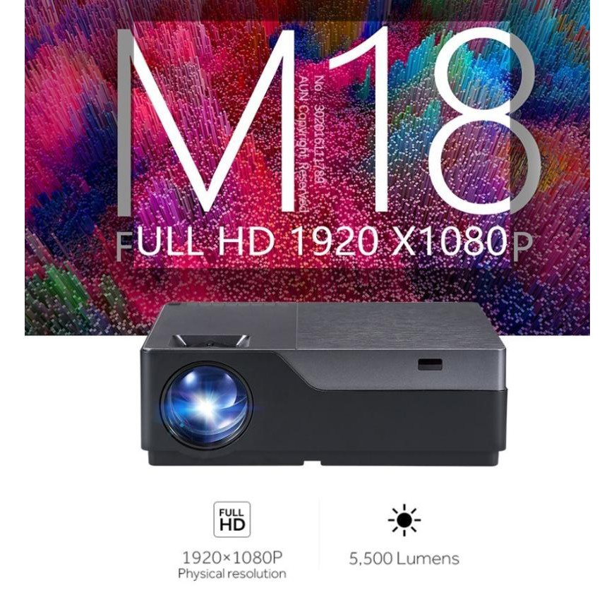 Máy chiếu Android 5500Lumens FullHD (RoSH, FC, CE) - Home and Garden